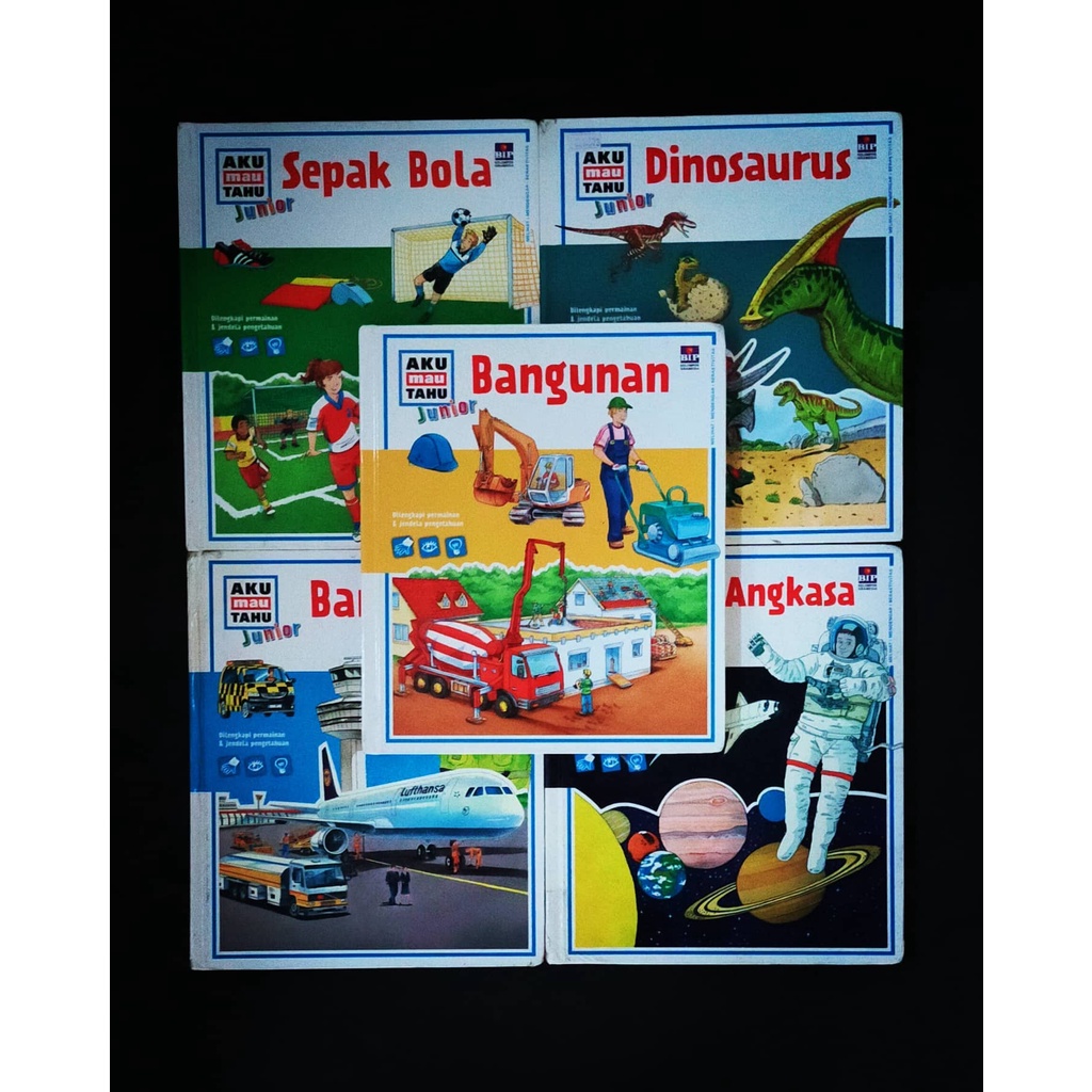 Buku Anak Langka Seri Aku Mau Tahu Junior