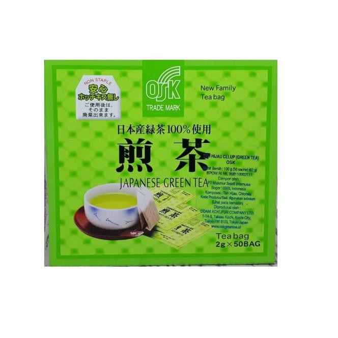 

Fq70 Teh Hijau Green Tea Jepang / Osk Japanese Green Tea 1Kso
