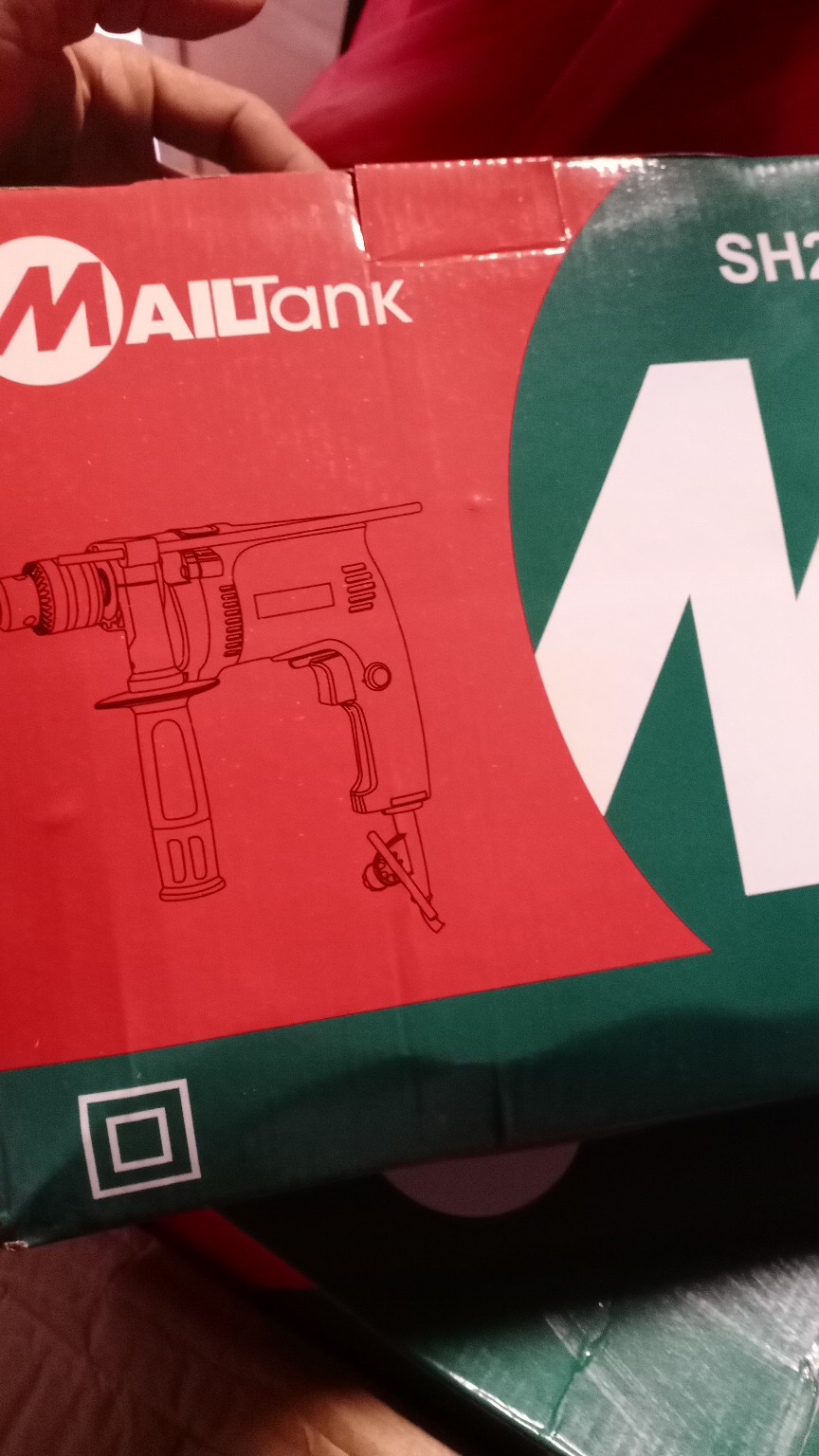 Mesin Bor Tembok Dinding Kayu 13mm Mailtank Sh20 Bolak Balik 13mm Sh-20