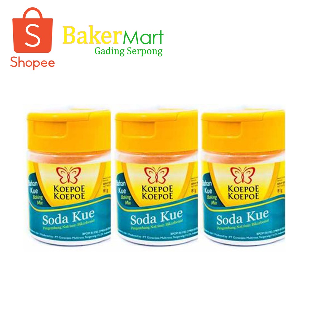 

Koepoe-kopoe Soda Kue/ Kupu-kupu Baking Soda 81 Gr