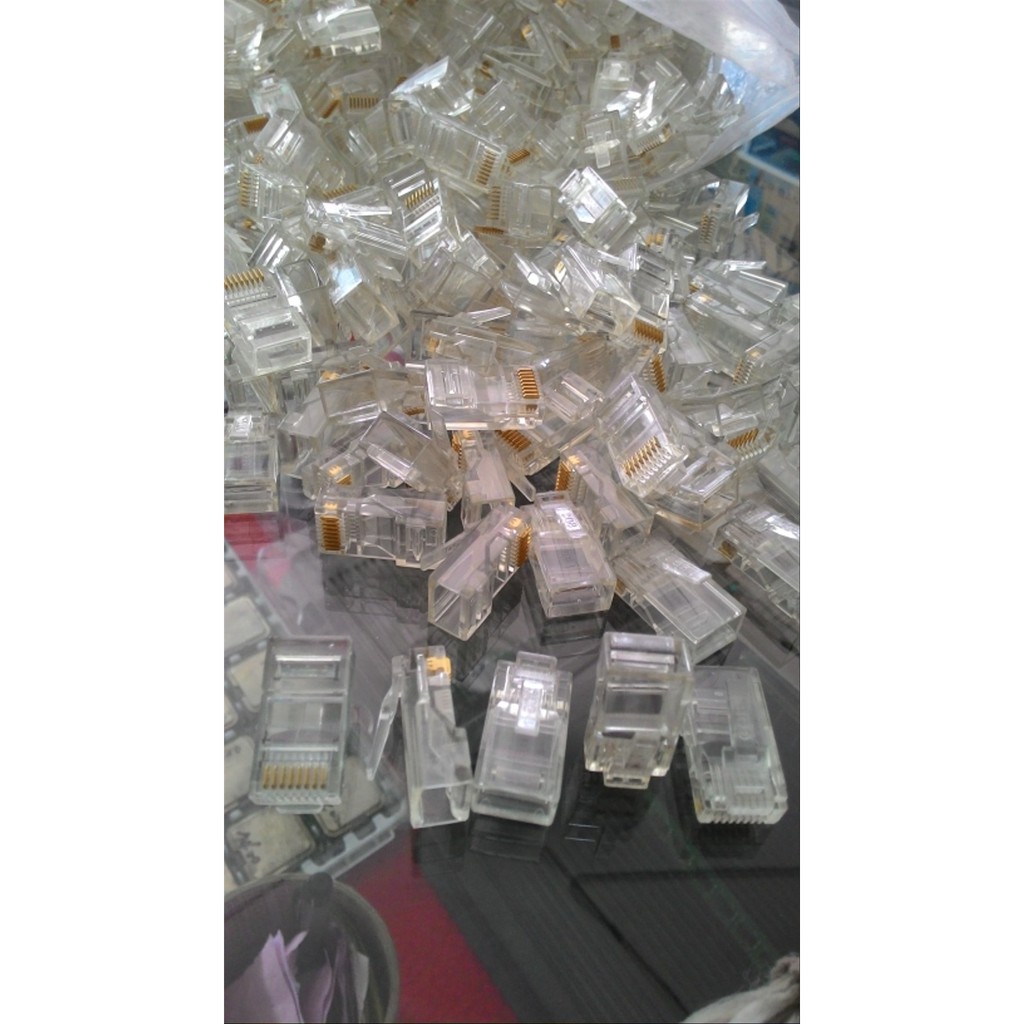 Dijual konektor lan rj 45  Grosir