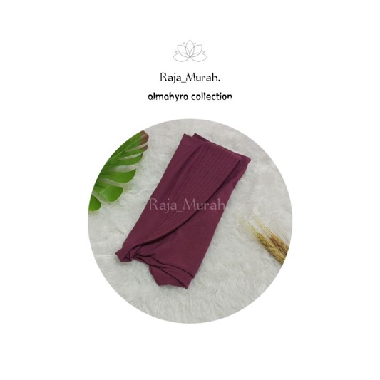 Dasya sport//Hijab sporty-Plum