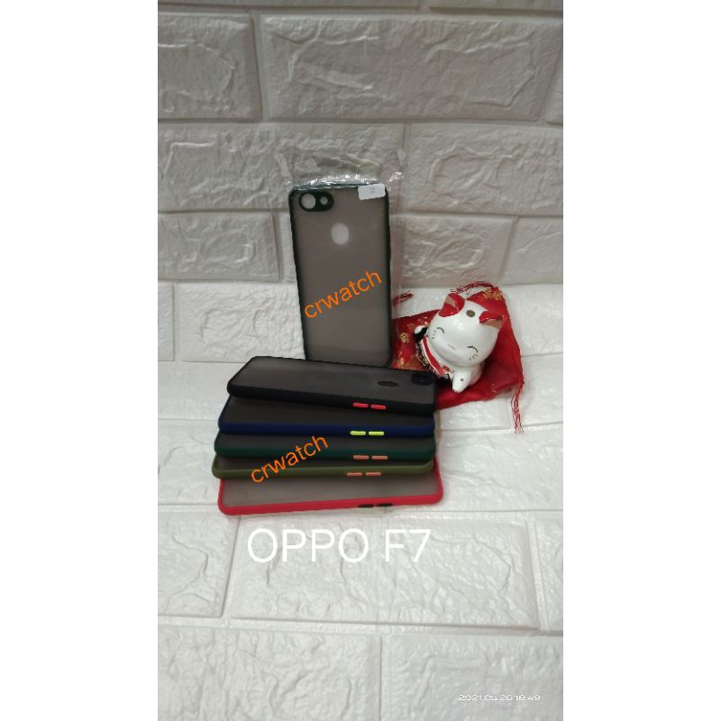 OPPO F7 CASE MY CHOICE RING CAMERA OPPO F7 BUMPER CASE  HARDCASE OPPO F7 CASING OPPO F7 GROSIR