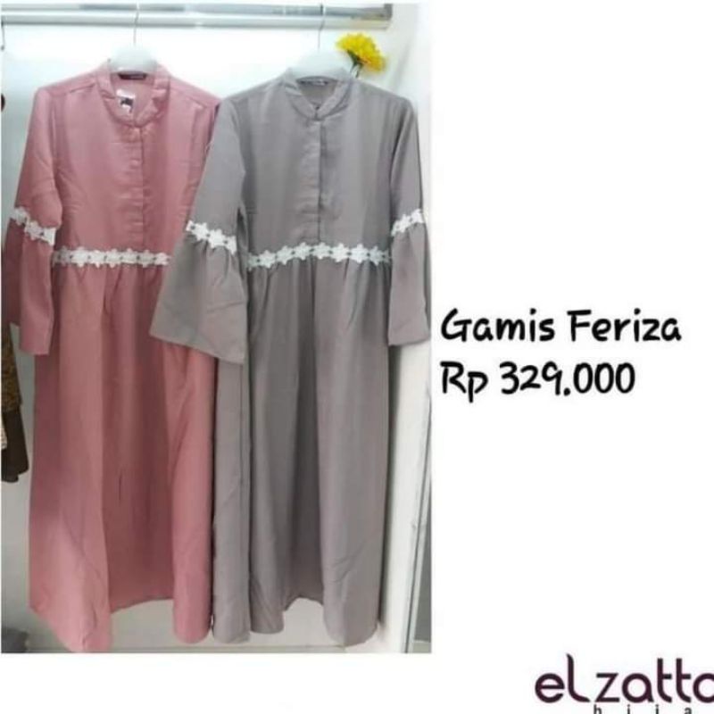 GAMIS FERIZA by ELZATTA HIJAB