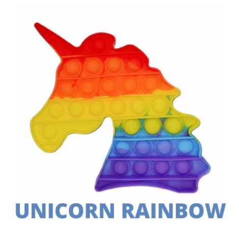 Mainan POP IT Viral warna Rainbow Pelangi-2