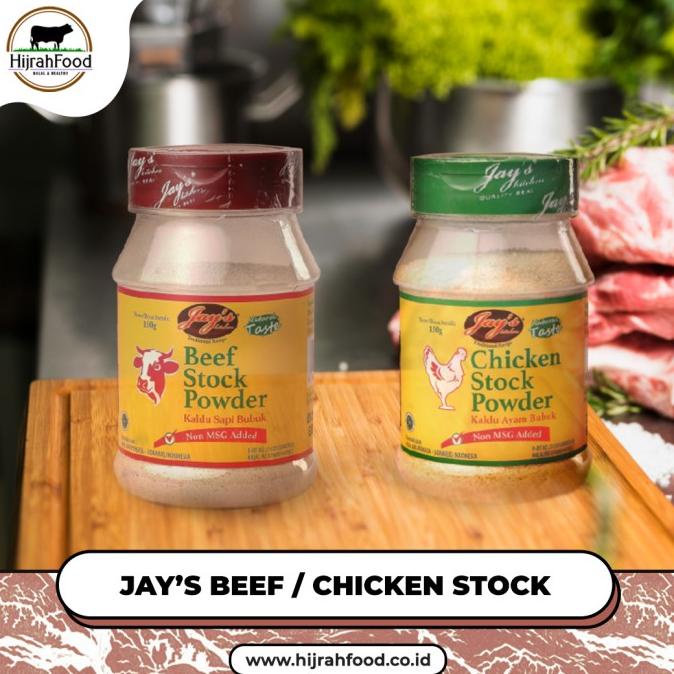 

Jay's Beef Stock / Chicken Stock / Kaldu Sapi / Ayam Bubuk (Non MSG)