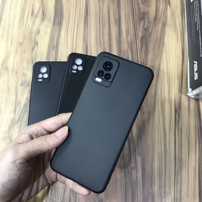 PREMIUM BLACK MATTE WITH CAMERA PROTECTOR FOR VIVO V20