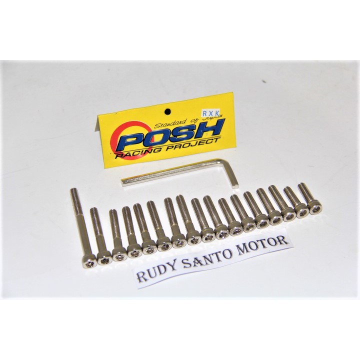 BAUT L BLOK BAUD L MESIN SET PLUS KUNCI  YAMAHA RXK RXKING RX K RX KING-3