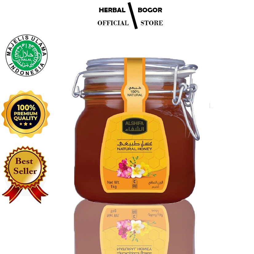 

Madu Alshifa 1KG Impor Arab Saudi Kemasan Toples Kawat 1kg Original Natural Honey BPOM