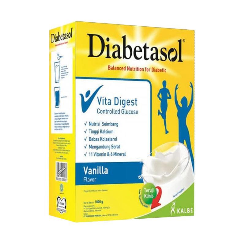 

Diabetasol Vanilla Susu Dewasa 1000 g