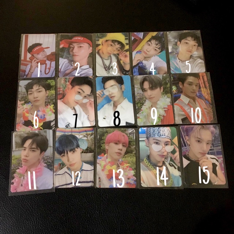 PC THE BOYZ PHOTOCARD THE BOYZ OFFICIAL THRILL RIDE THRILLING JUYEON ERIC SUNWOO KEVIN NEW YOUNGHOON