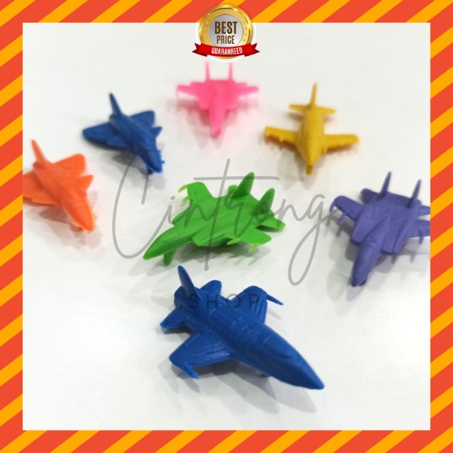 Mainan Pesawat Jet Mini 1 Pcs/ Mainan Anak Pesawat Jet Tempur