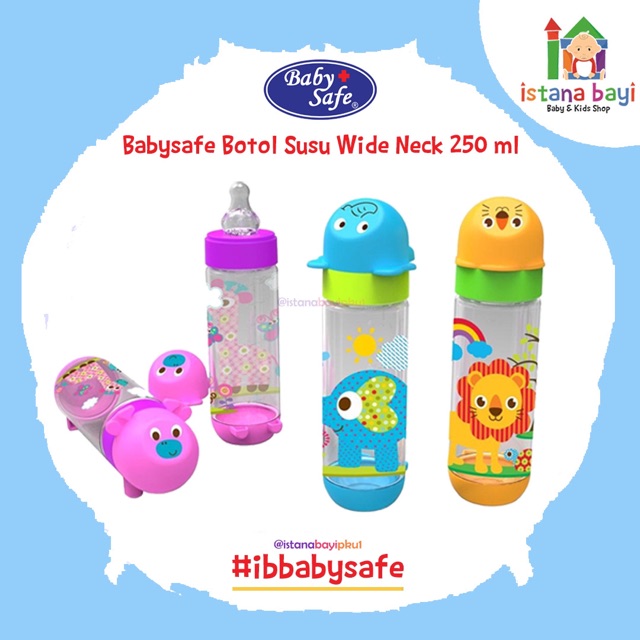 Baby Safe Bottle 250 ml AP004/AP002- Botol susu bayi / BOTOL SUSU MURAH