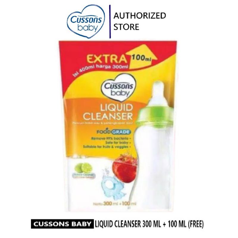 Cussons Baby Liquid Cleanser  - Pembersih Botol Bayi 300ml