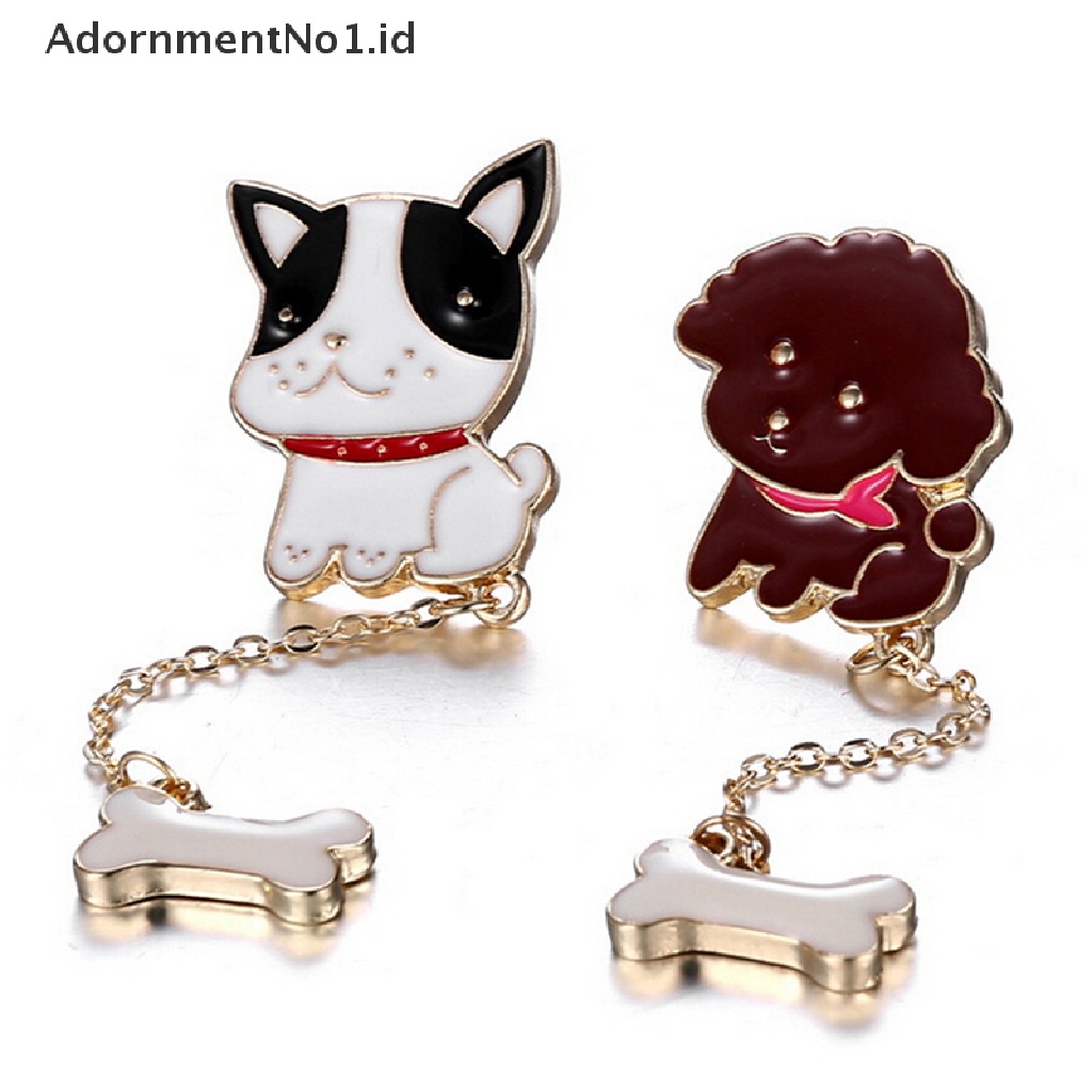 (AdornmentNo1) Bros / Pin Bentuk Anjing Hot Dog Lucu Untuk Wanita Bros Bentuk Anjing Lucu Untuk Wanita Boneka Anjing Lucu