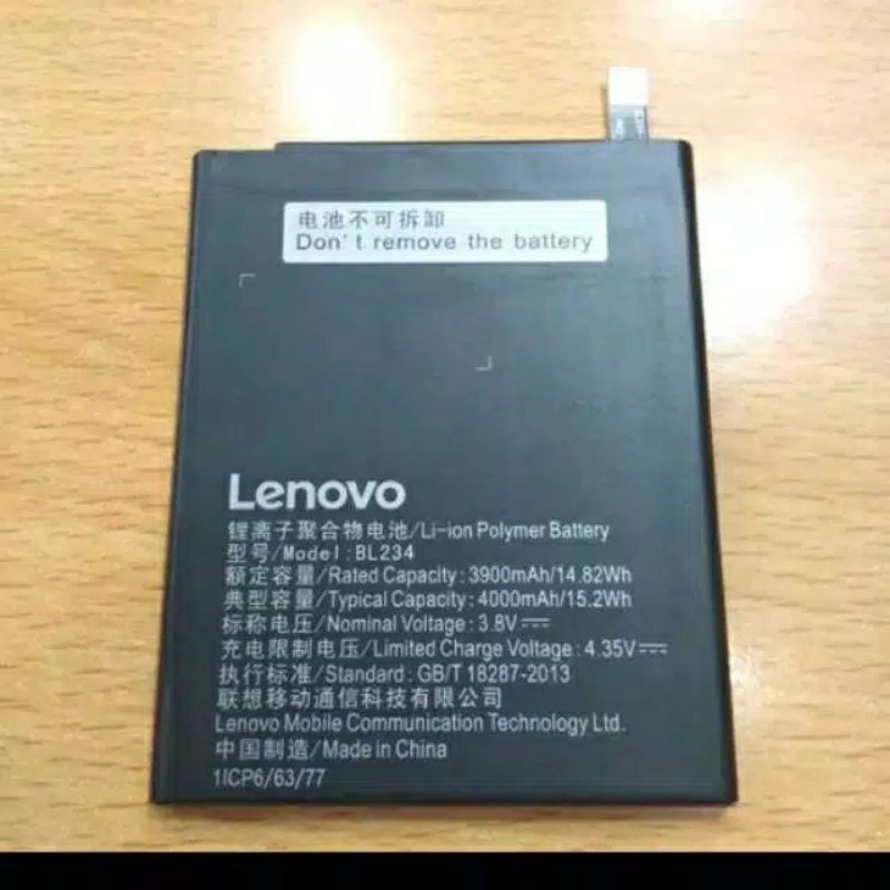 Batre baterai Hp Lenovo VIBE P1M P70 P90 BL234 P1MA40 Original