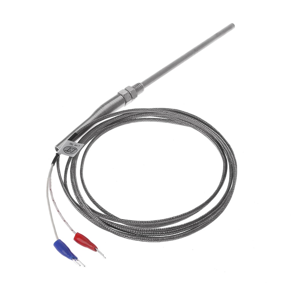 Kabel Sensor Probe Thermocouple Tipe K M8 Ukuran 50mm / 100mm / 200MM