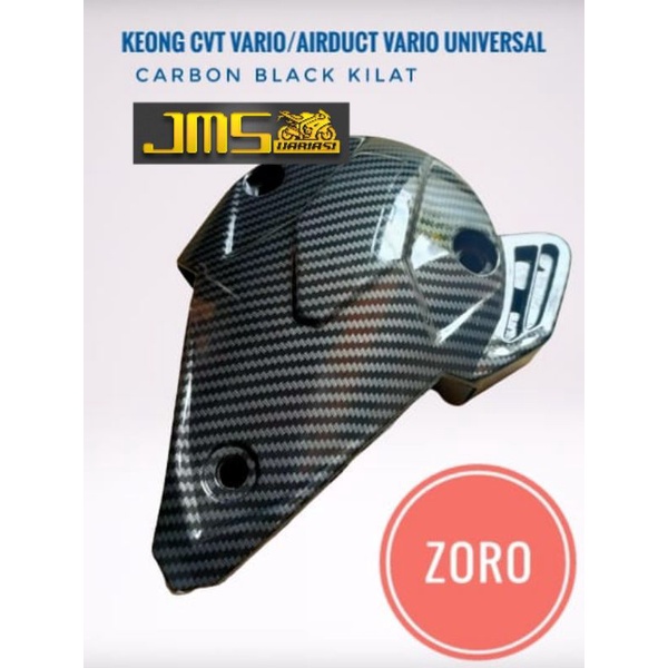 cover tutup carbon keong cvt/air duck vario 125 vario 150 led zoro pnp