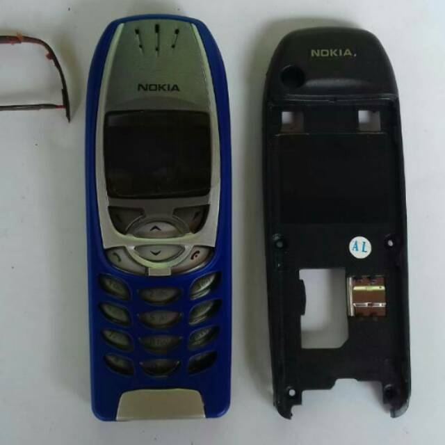 Casing nokia 6310 6310i biru+tulang+tutup infra red