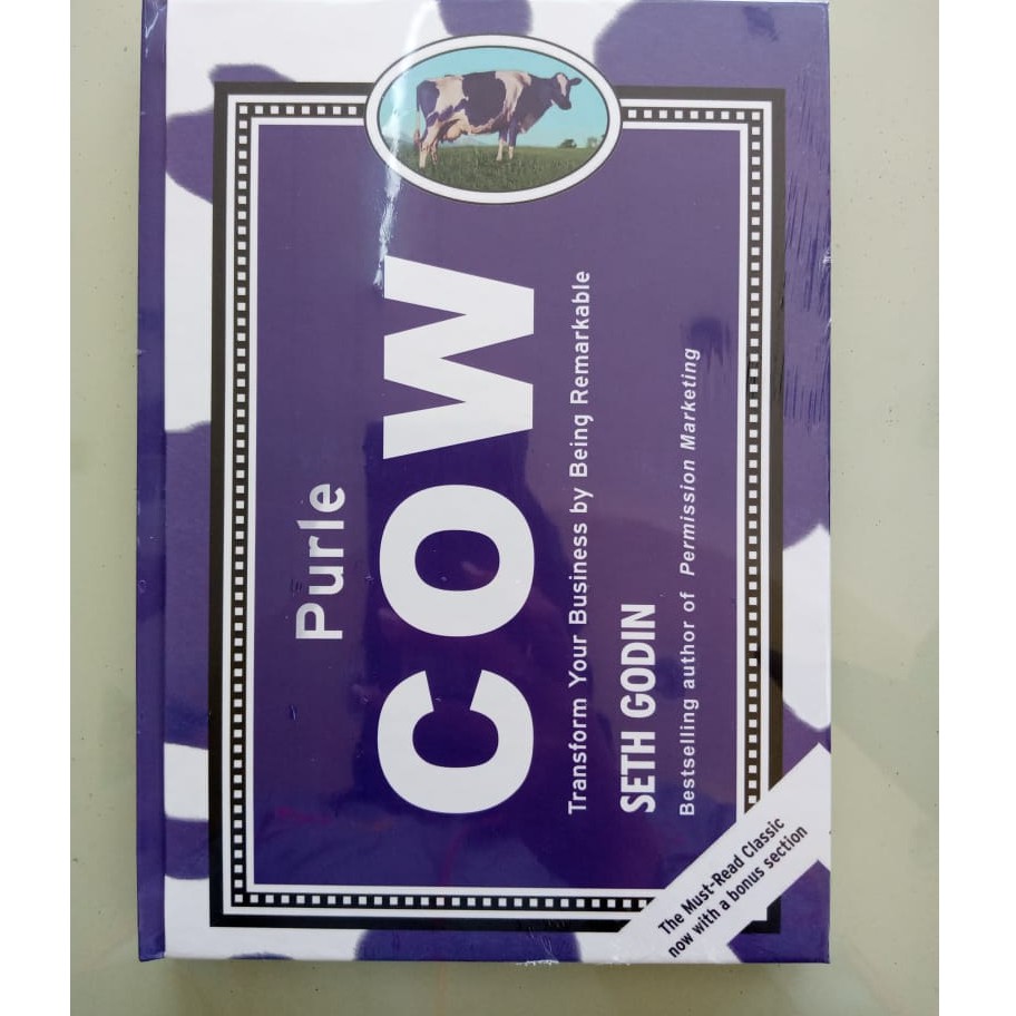 Purple Cow by Seth Godin (Hardback / Business)