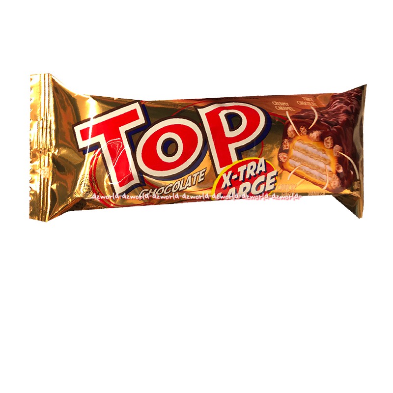 Top Chocolate 38gr Triple Choc X-Tra Large Crispy Caramel Coklat Cokleat Top Besar Xtra Large