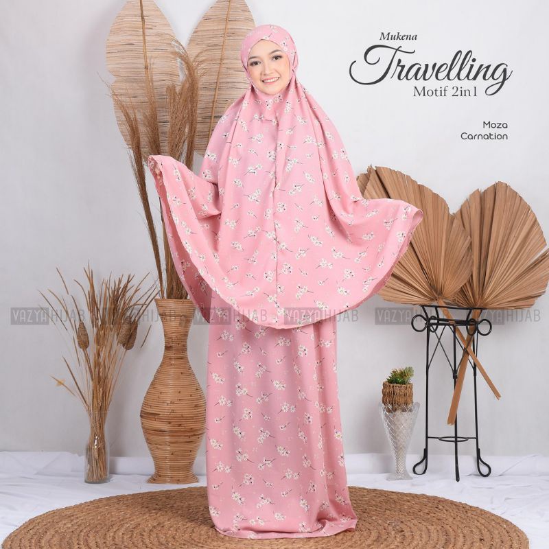 Mukena Traveling Motif 2in1 Katalog 2 Free sajadah