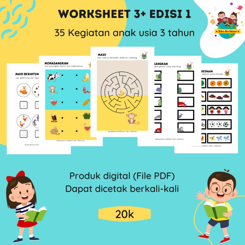 

Worksheet 3+ edisi 1