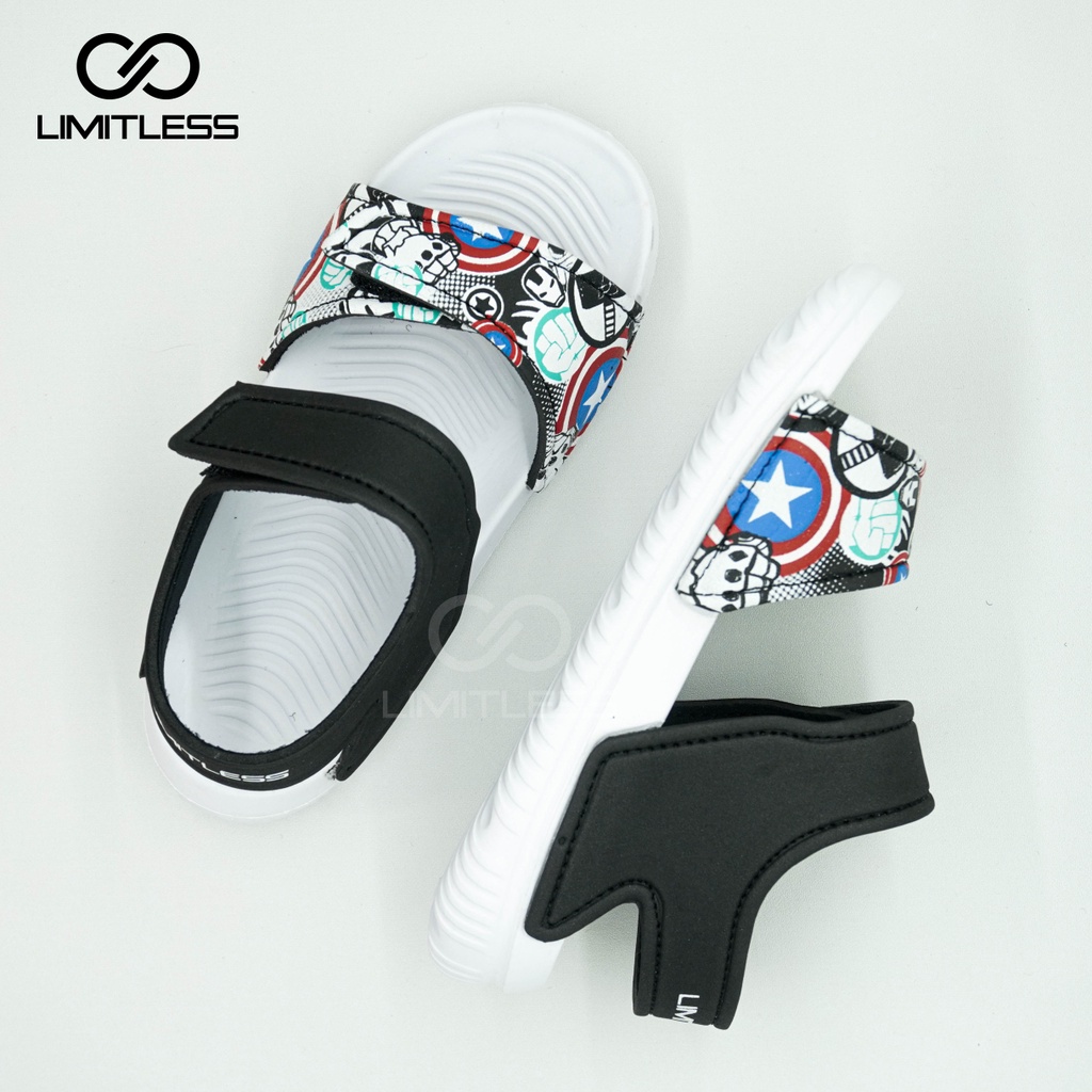 Sandal Anak Motif Army Anti Slip Sendal Gunung Anak Captain Amerika Kekinian Terbaru