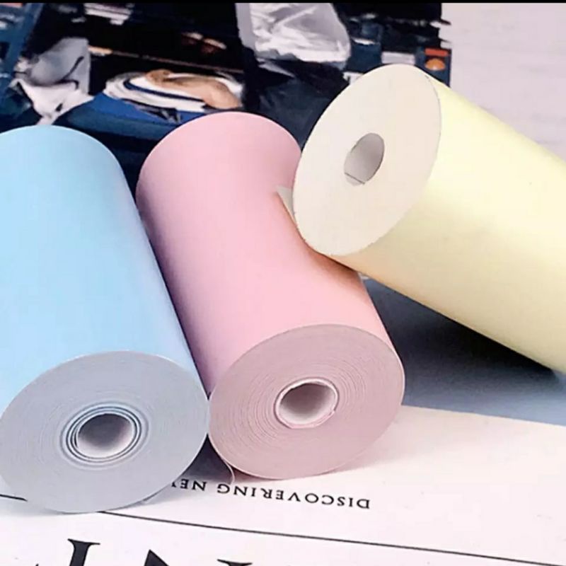

Kertas struk 57x30 mm Thermal Non stiker bisa untuk printer PeriPage, Paperang dan mini printer lainnya.