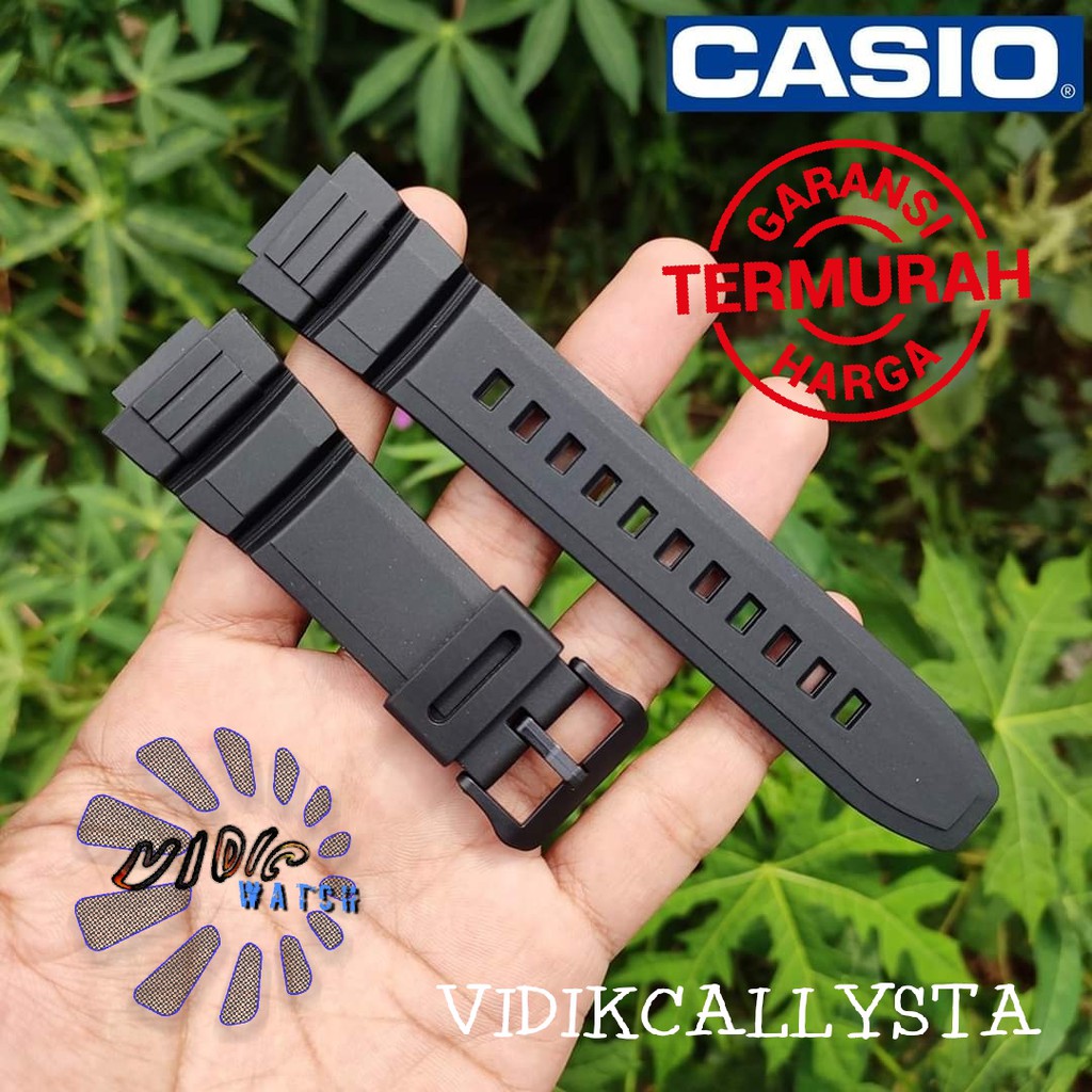 STRAP TALI JAM CASIO W-S220 WS 220 WS220 W S220 ORIGINAL ORI OEM