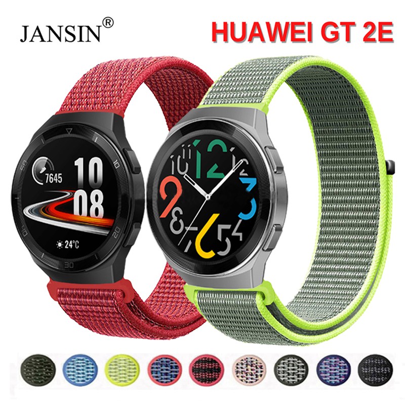 22mm Strap Pengganti Bahan Nilon untuk Smartwatch Huawei