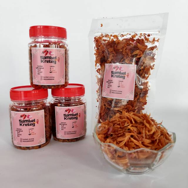 

Sambel bawang goreng/sambel kreteg 100gram