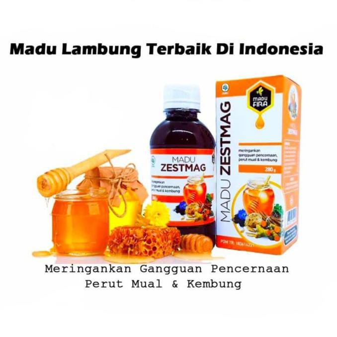 Madu ZESTMAG Original obat Herbal Atasi Sakit Maag Penurun Asam lambug-2