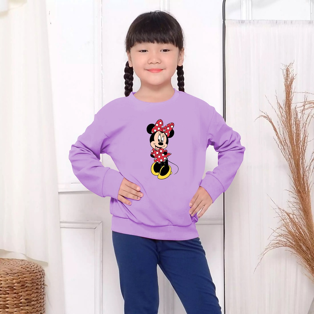 Kaos Minnie Anak Perempuan / kaos atasan anak perempuan / kaos atasan anak / baju kaos atasan anak p