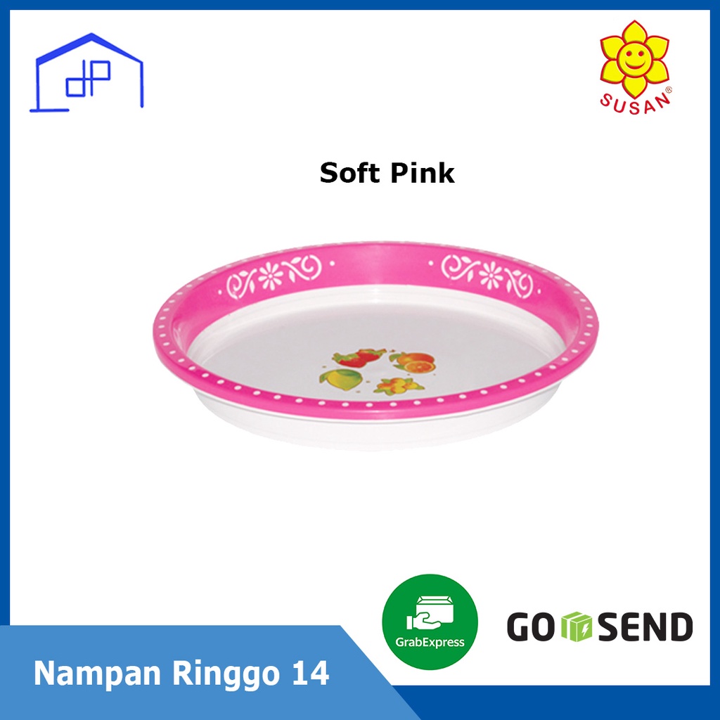 Nampan Plastik / Nampan Bulat / Nampan Plastik Bulat / Nampan Bulat Ringgo 14 -SUSAN