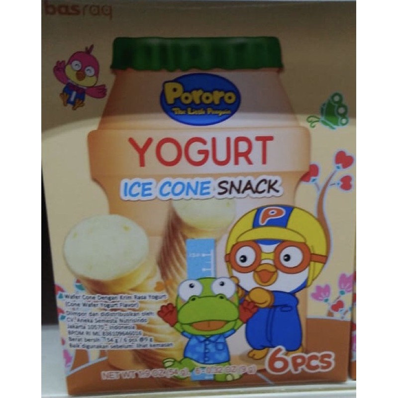 

Pororo Ice Cone Snack Yogurt