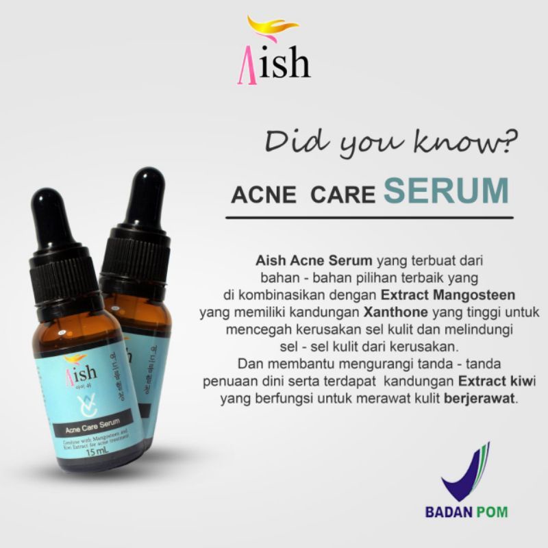 AISH SERUM KOREA 10 PCS ( BEBAS PILIH VARIAN SERTAKAN DICATATAN )