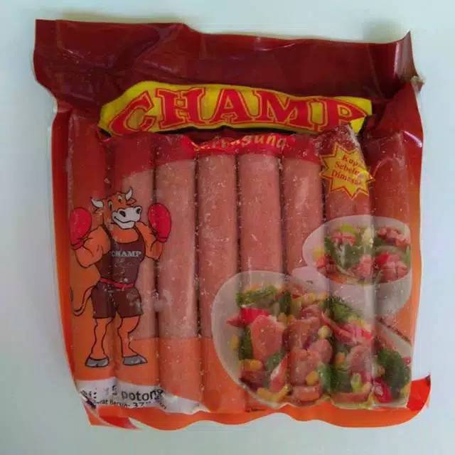 

Champ Sosis Sapi Serbaguna 15s 375Gram frozen food