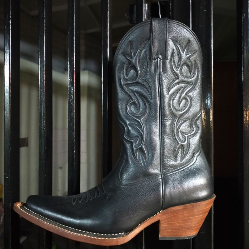 Sepatu Jungle Full Kulit || Sepatu Cowboy || Sepatu Bikers || Sepatu Lars || Sepatu Boots