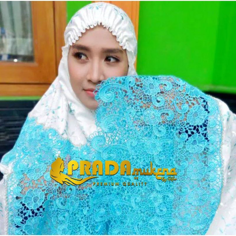[Goodluck_Collection]Mukena Safitri | Mukena Renda Keong | Mukena Prada Warna | Sutra Paris Premium