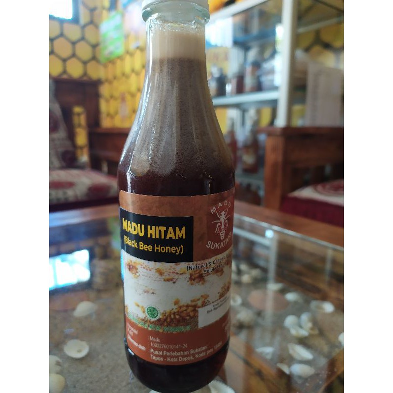 

Madu Hitam Murni Sukatani - Black Bee Honey