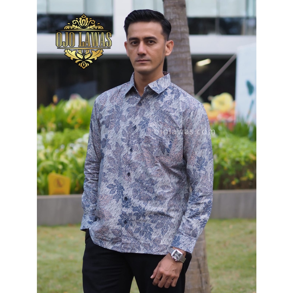 Kemeja Batik Slimfit Premium Batik Cowok Slimfit Best Seller