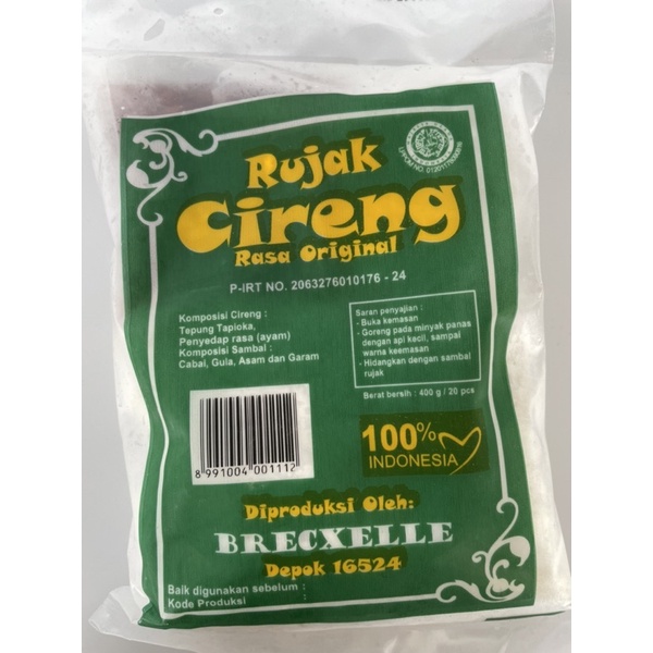 

CIRENG BREXCELLE , Rujak cireng