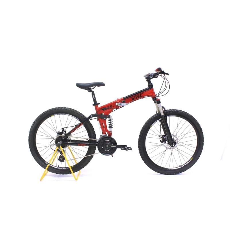 SEPEDA LIPAT GUNUNG VIVA CYCLE VMC 665 26 INCH ALLOY FRAME PEDAL, SHIMANO 24 SPEED, SUSPENSION