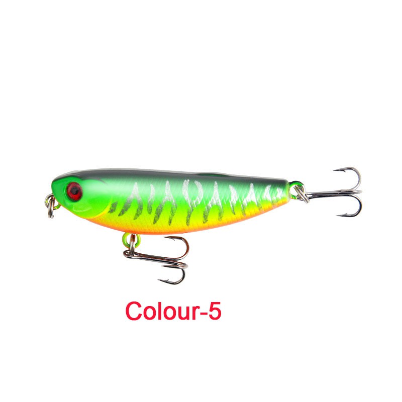 1Pcs New Pencil Minnow Umpan Pancing 5cm/5g Swimbait Fishing Lure Floating Ikan Wobber Pensil kecil Bait Memancing Peralatan