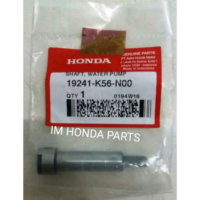 as water pump Honda sonic
