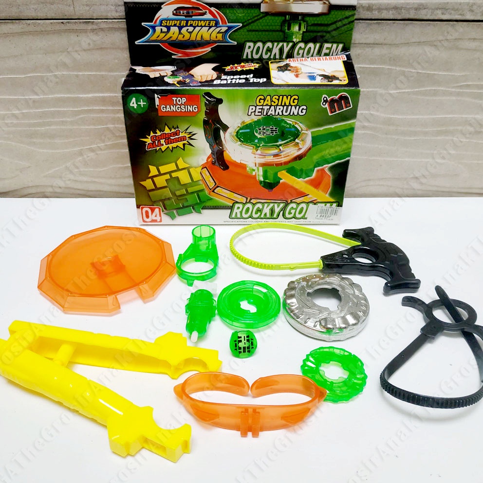 Super Power Gasing Petarung 8855F Gangsing Tarik Beyblade