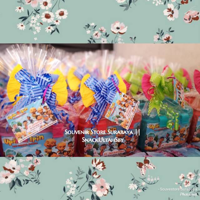 Box Calista / Souvenir Ultah Box Calista / Paket Ulang Tahun Anak / Container Box / Snack Ultah