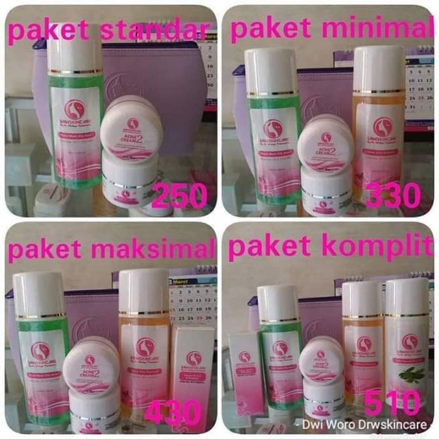 Drw Skincare 100 Original Bpom Paket Acne Whitening Cream Acb1 Acb2 Acb3 Shopee Indonesia