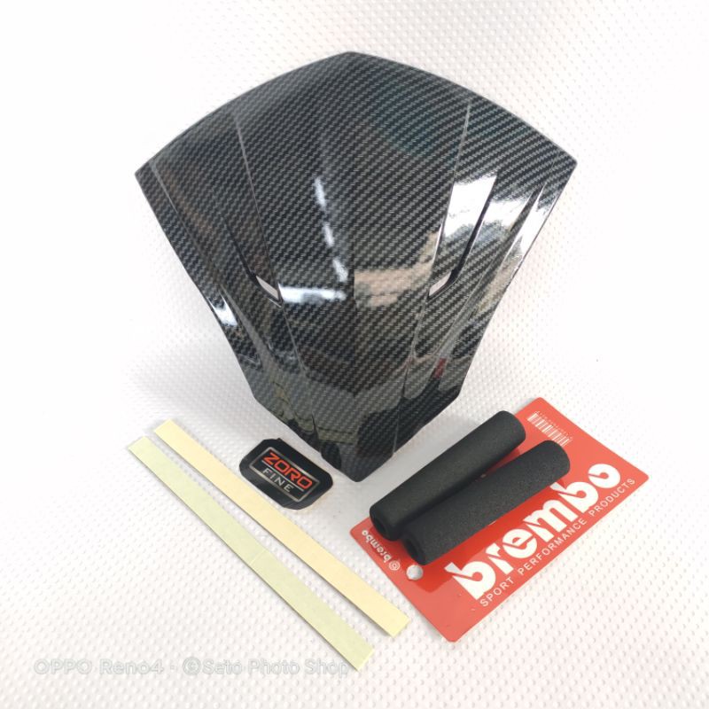 Visor Carbon Beat Fi New 2014 - 2016 Carbon Zoro Free Busa Handle Brembo